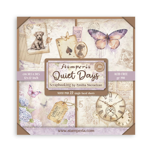 Stamperia Quiet days paper set