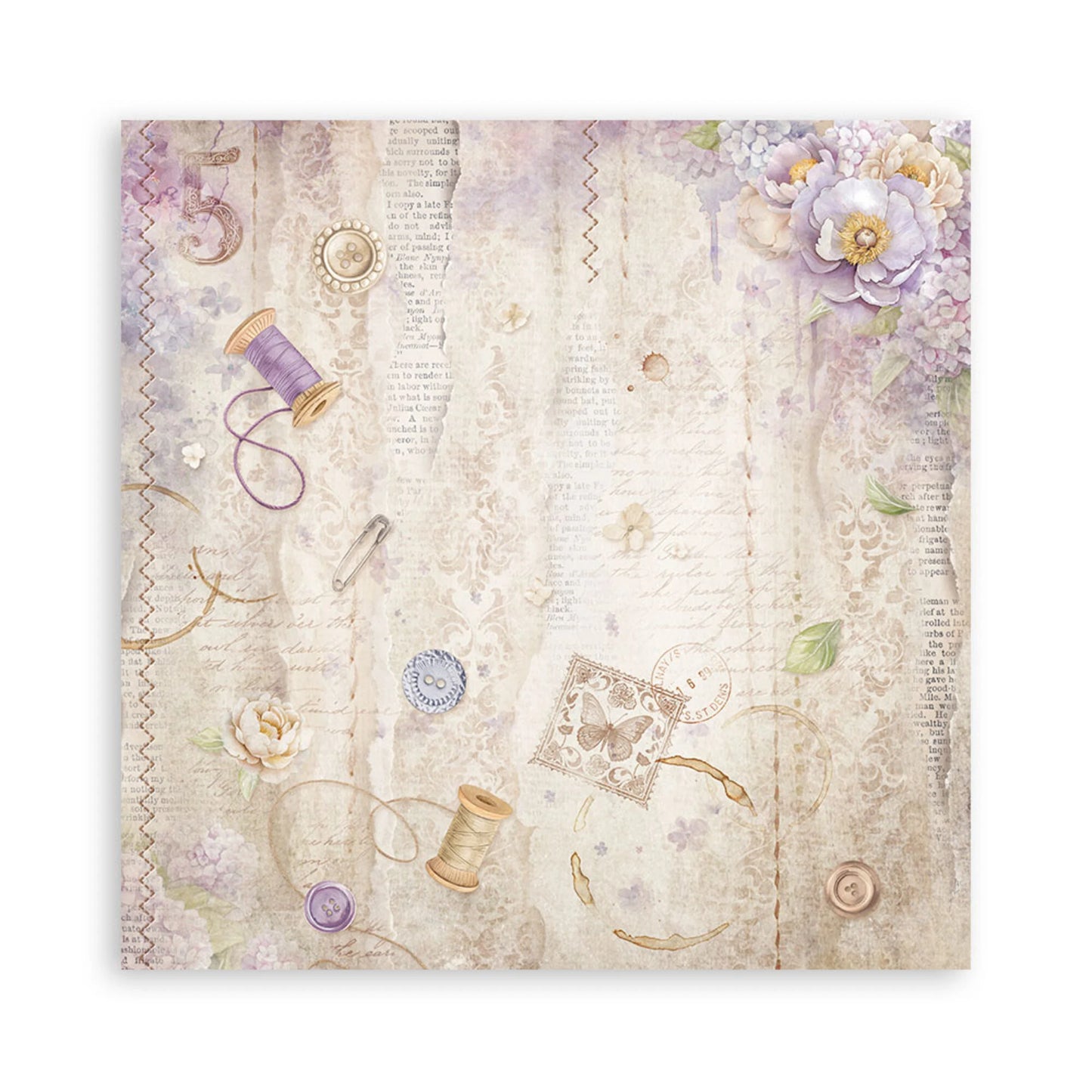 Stamperia Quiet days paper set