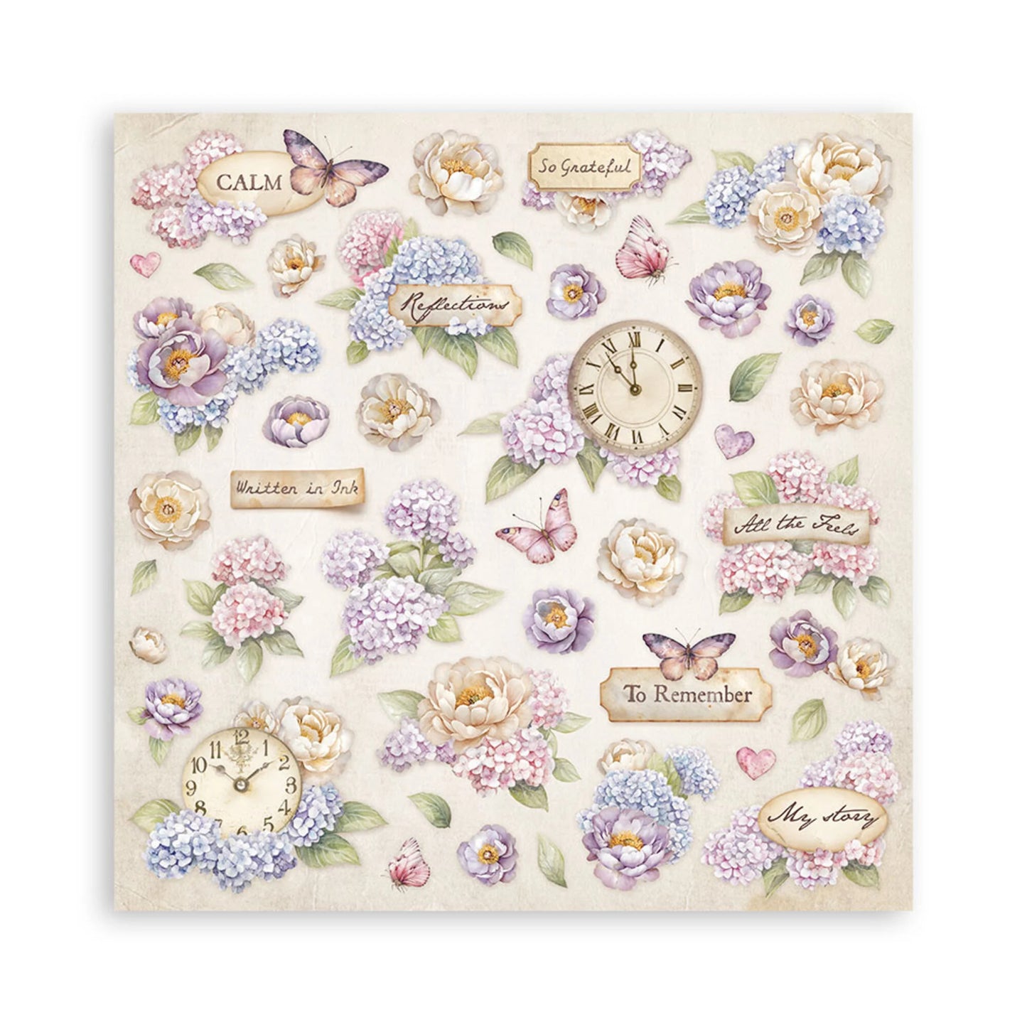 Stamperia Quiet days paper set