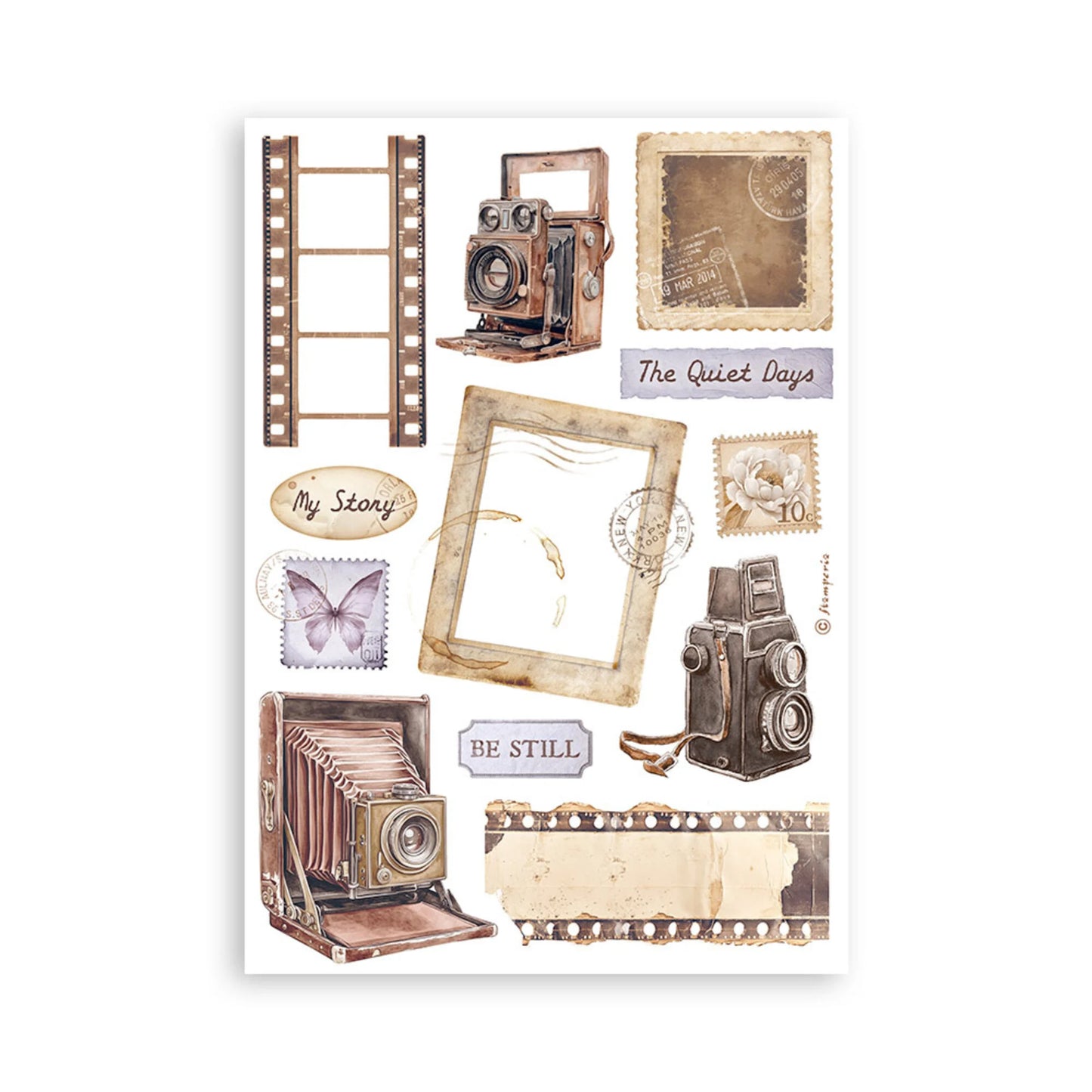 Stamperia Quiet days washi pad