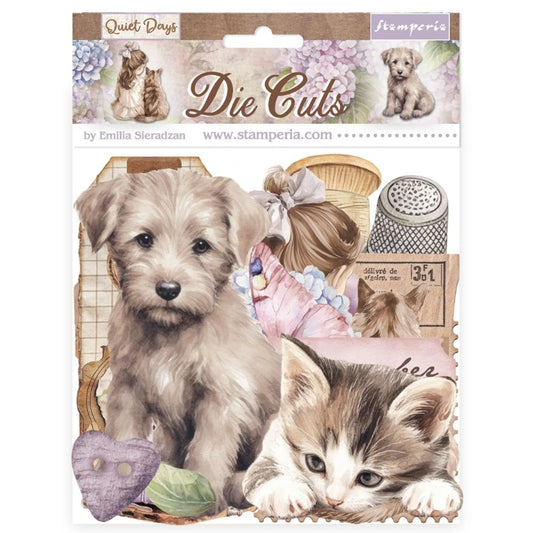 Stamperia Quiet days die cuts