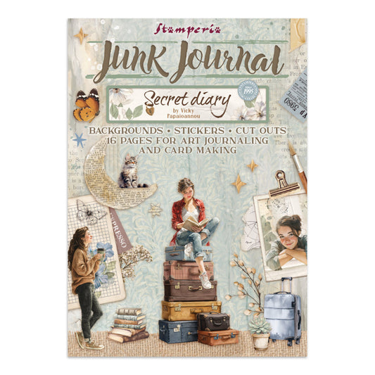 Stamperia Junkjournal Secret Diary