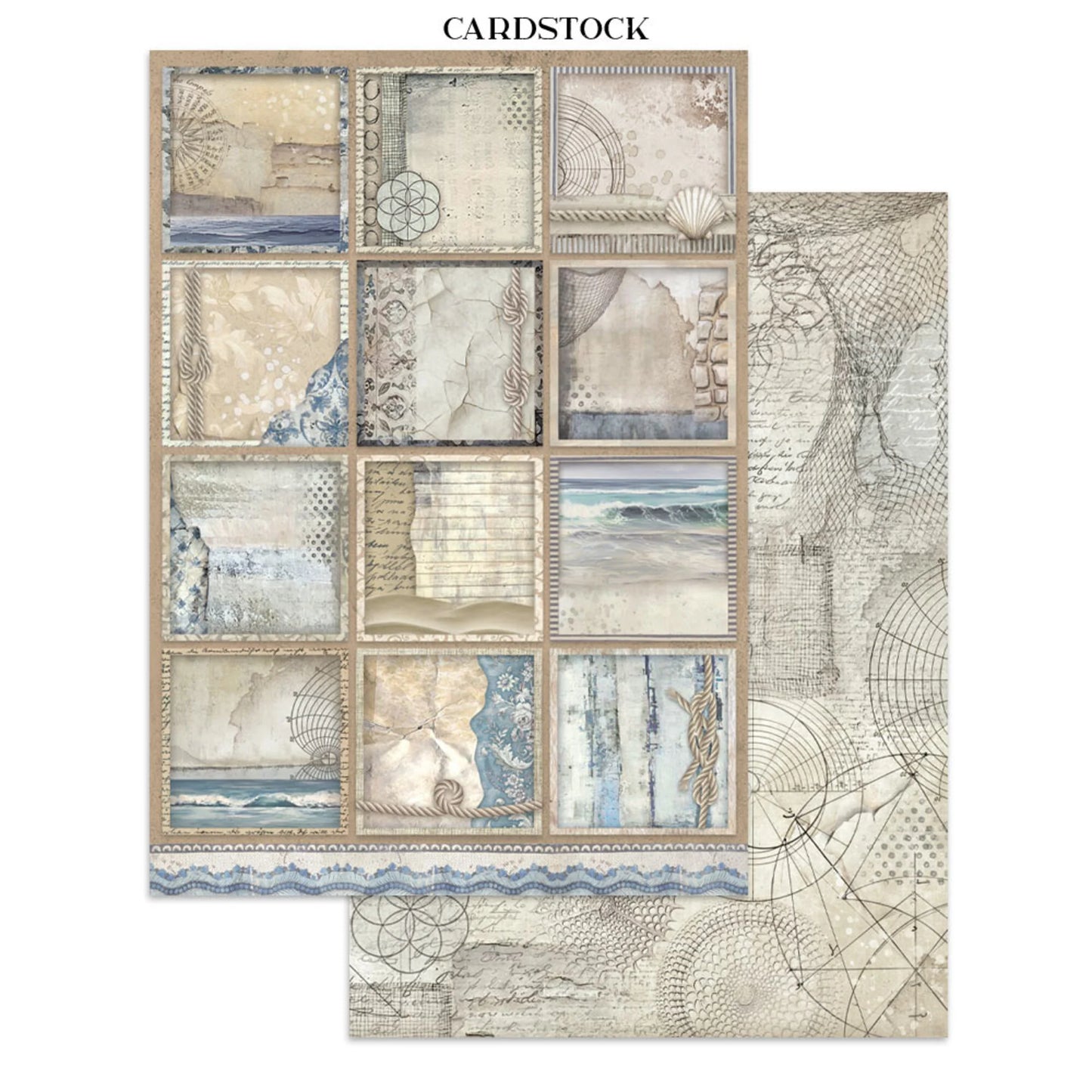 Stamperia Junk Journal; Silent Sea