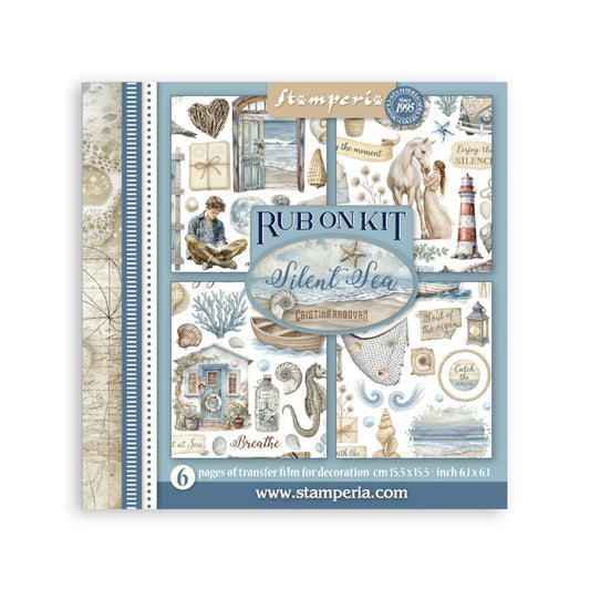 Stamperia Silent Sea rub-on kit