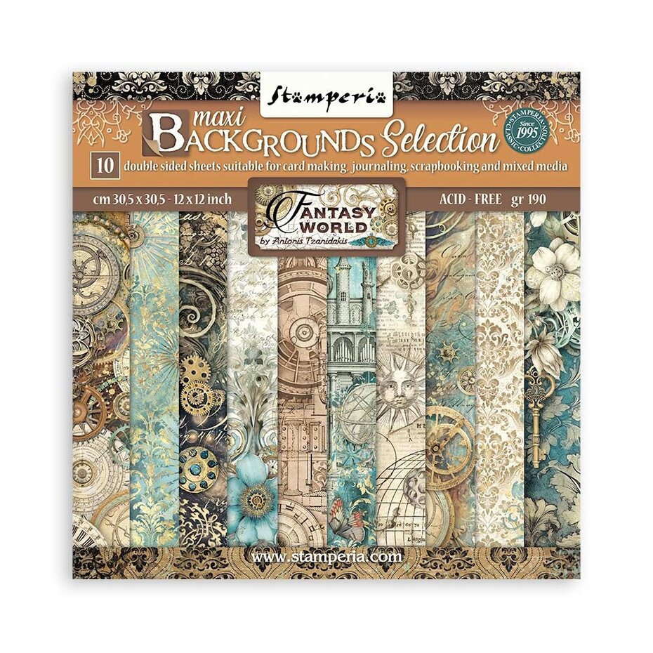 Stamperia - Fantasy World paper pack