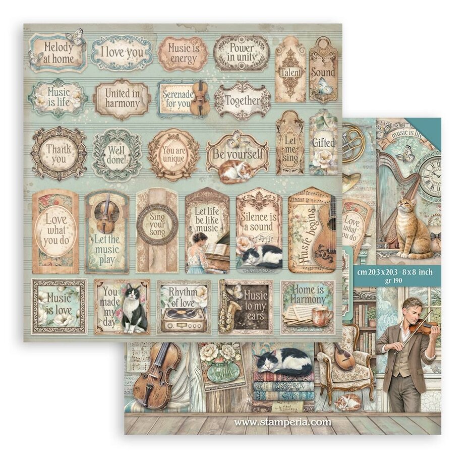 Stamperia Symphony paper packs