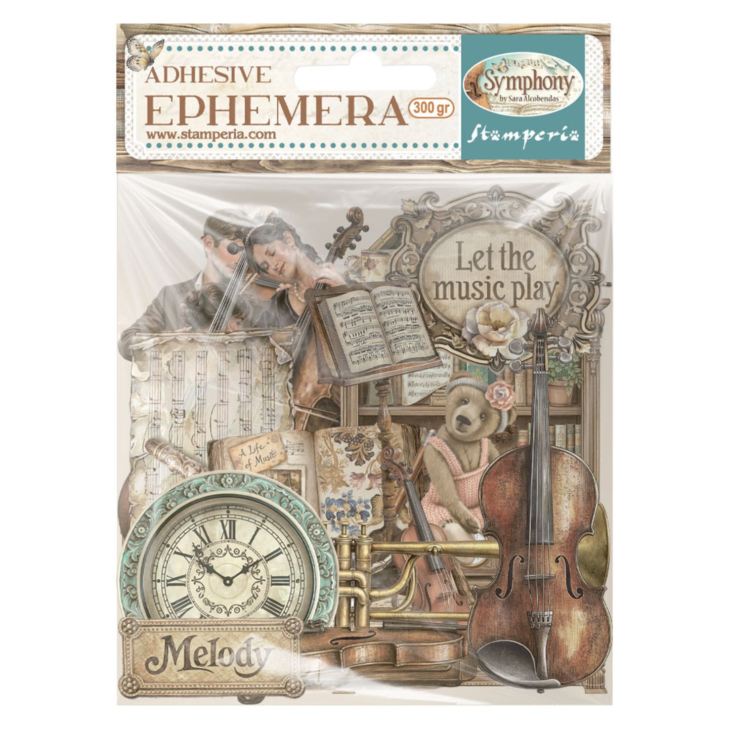 Stamperia Symphony ephemera