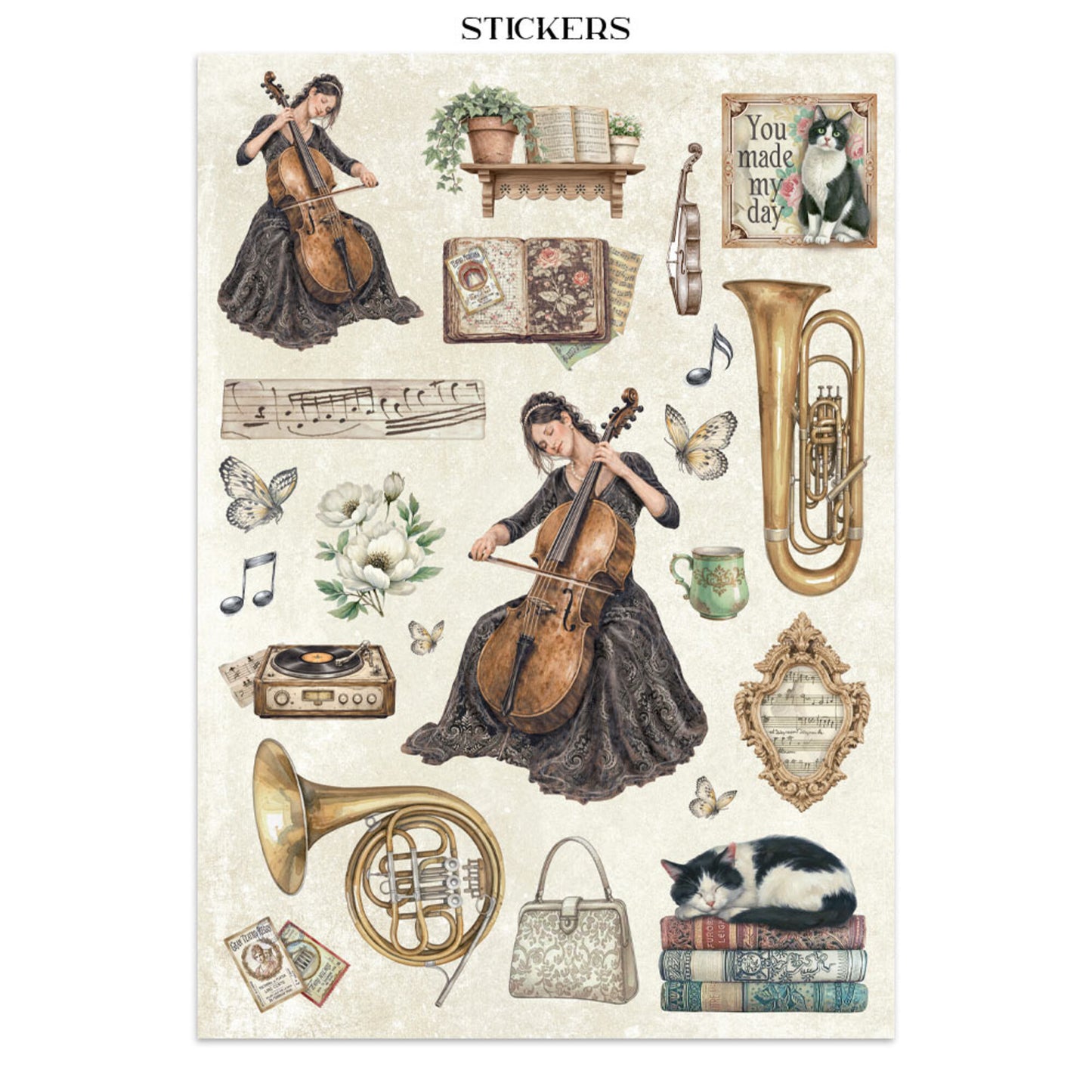 Stamperia Symphony Junk jounal