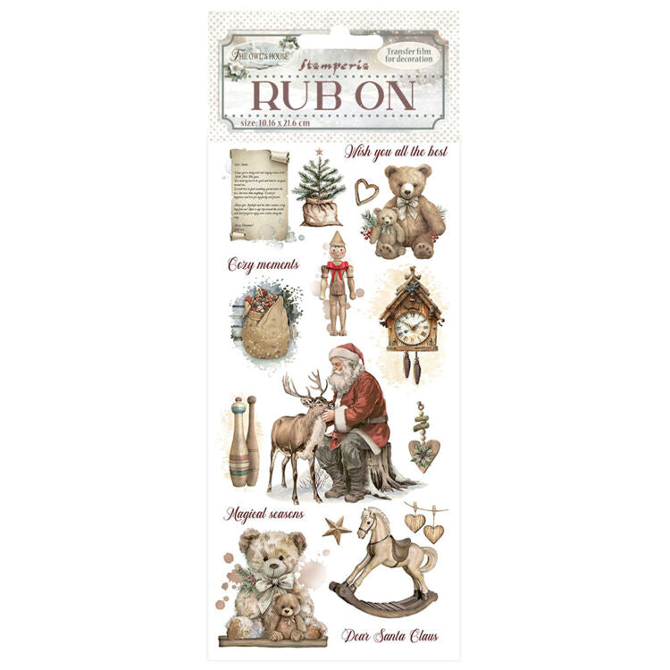 Stamperia - The Owl's House - Rub On