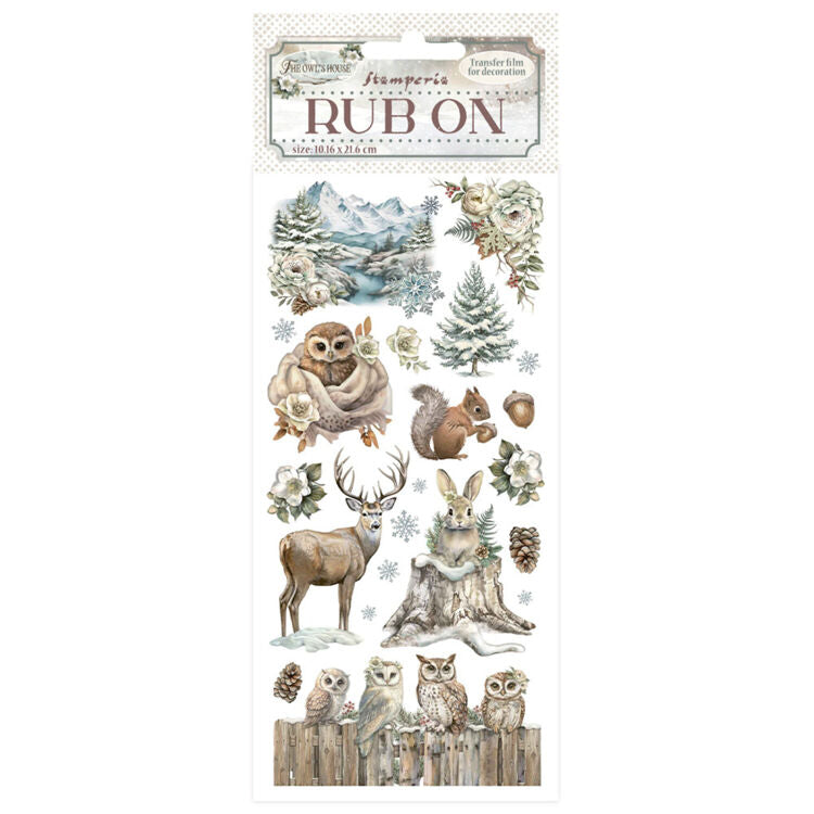 Stamperia - The Owl's House - Rub On