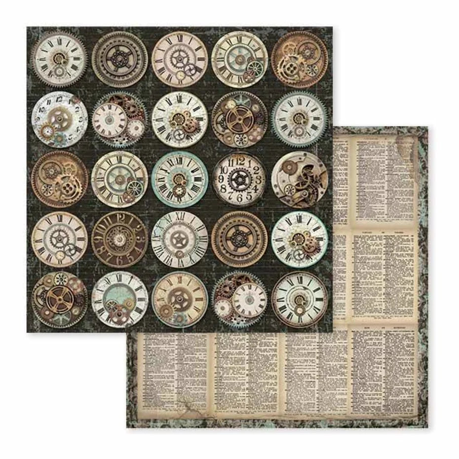 Stamperia - voyages fantastiques 12x12 inch paper pack