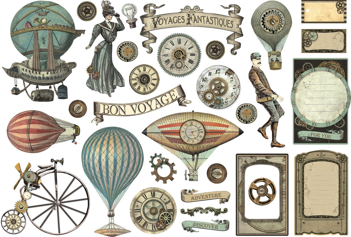 Stamperia - - Voyage Fantastique Ephemera