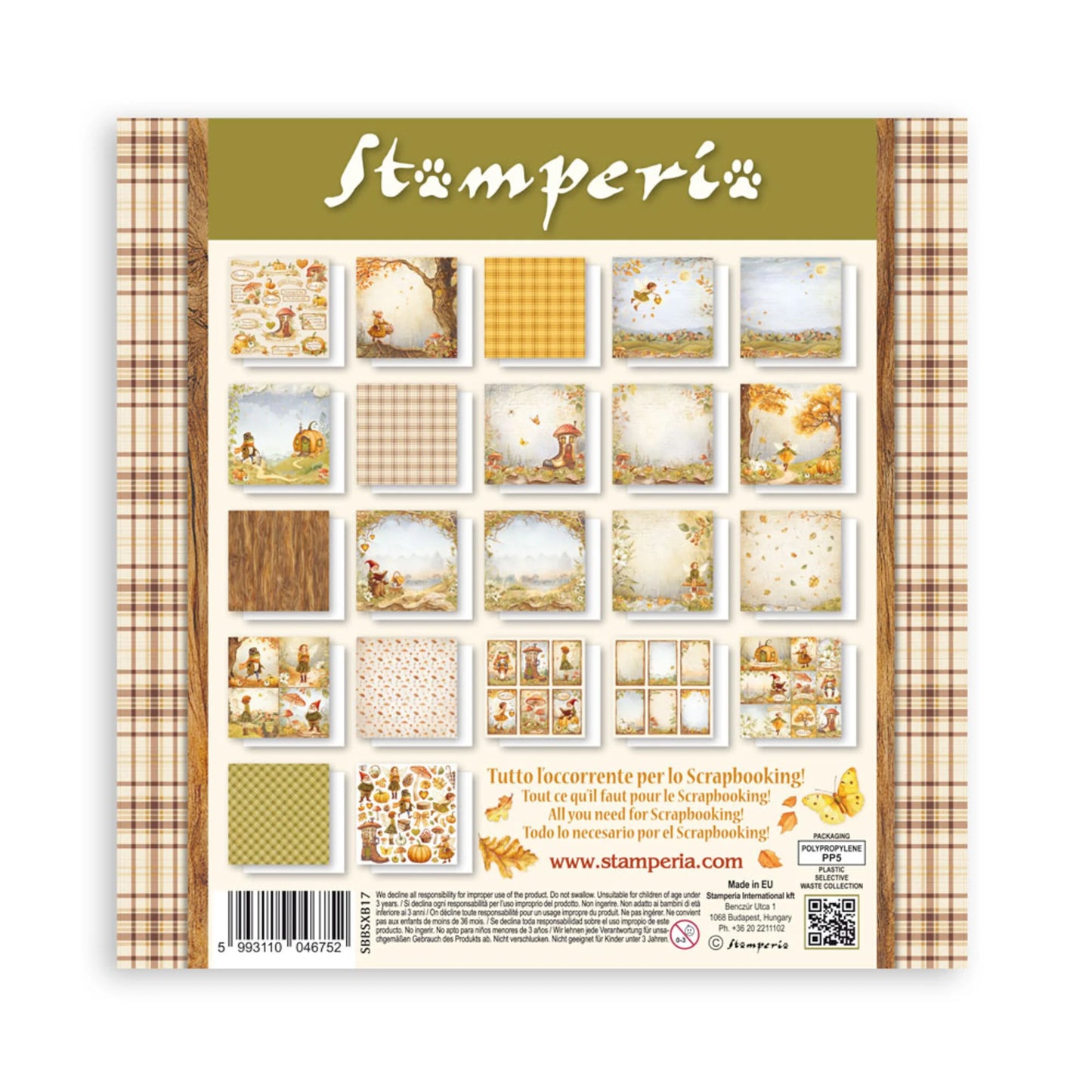 Stamperia Wispering woods design paper