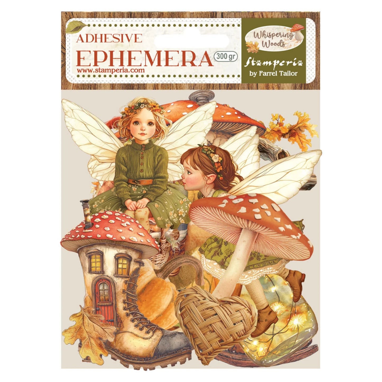 Stamperia Wispering woods ephemera