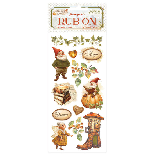 Stamperia - Whispering Woods Gnome Rub on