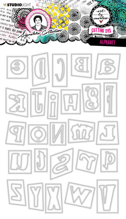 Art by Marlene - Cutting that Alphabet