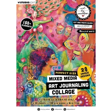 Art by Marlene - Mixed Media Art Journaling Collage