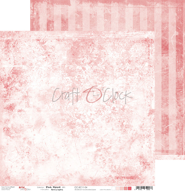 Craft O'Clock -  BASIC 11 - PINK MOOD