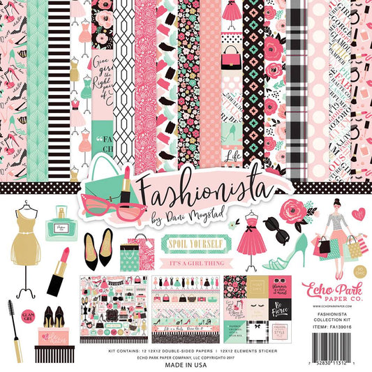 Echo Park – Fashionista 12x12 Zoll Sammelset