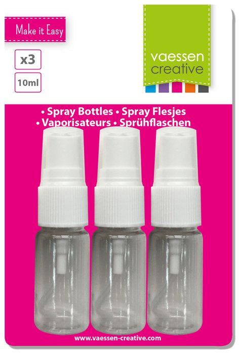 Spray bottles 3 x 10 ml