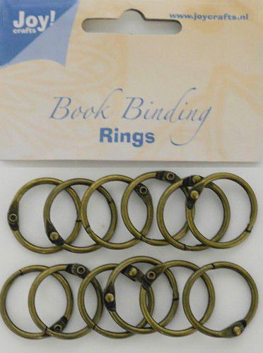 Bookbinding rings 25 mm 12 pieces