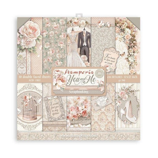 Stamperia -  You and Me paper pack