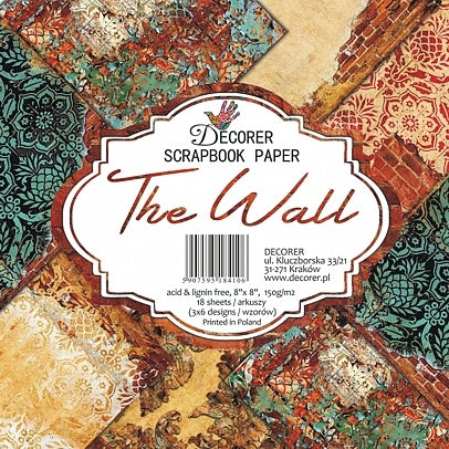 Decorer - The Wall 8x8 scrapbook paper